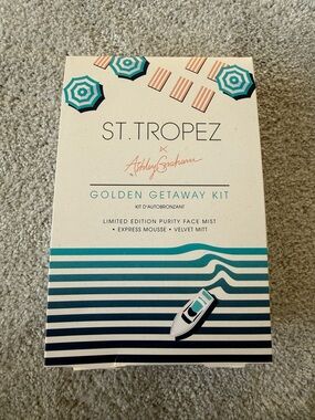St.Tropez x Ashley Graham Golden Getaway Self Tanner Kit (NEW)